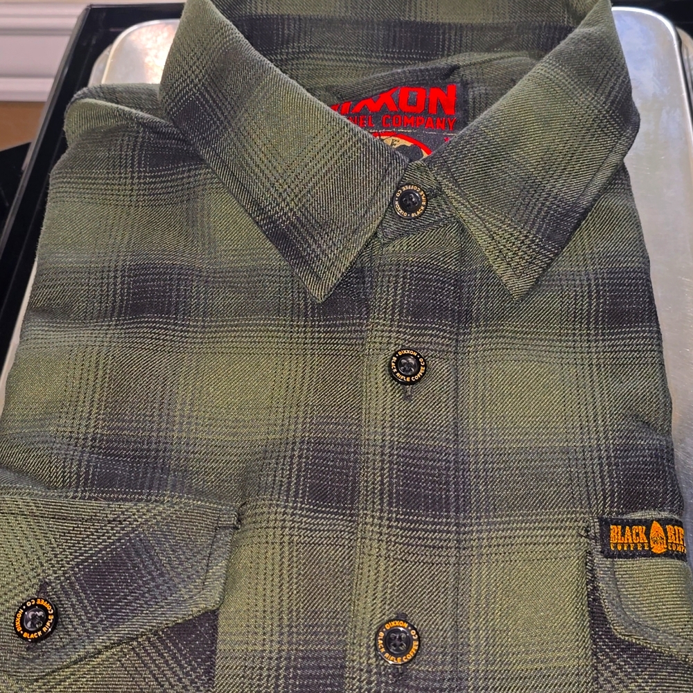 Dixxon Flannel Black Rifel Fireside